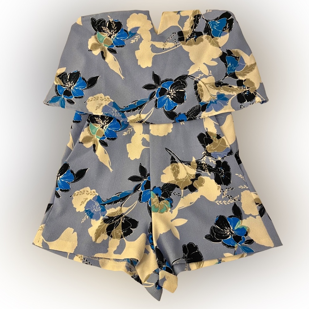 Aqua Blue Romper || Size Small || New w/ Tags
